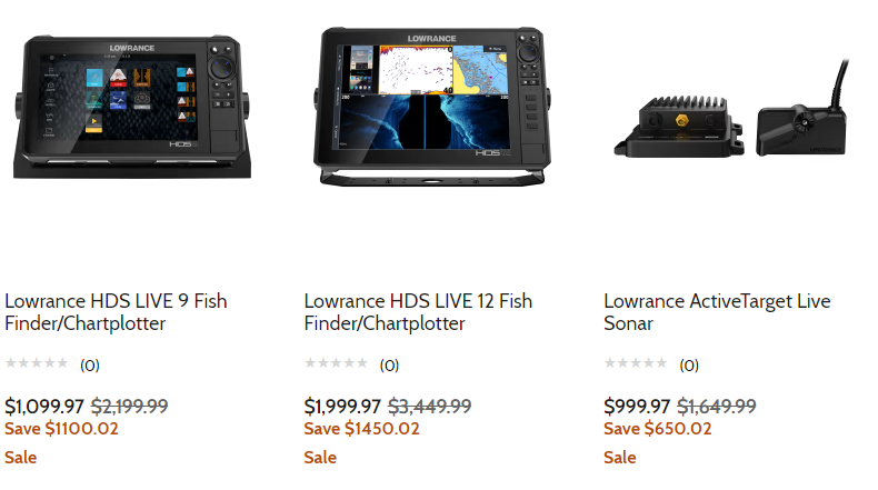 Lowrance HDS LIVE 9 Fish Finder/Chartplotter